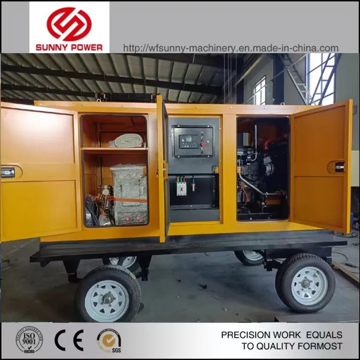 Drainage Pumps Of Generator Sets With A Flow Capacity Of 200 - 2,000 M3/h