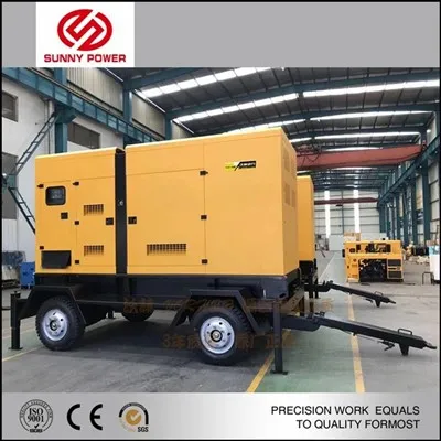 Ruchomy generator diesla