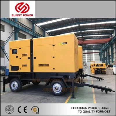 Mobilny generator diesla